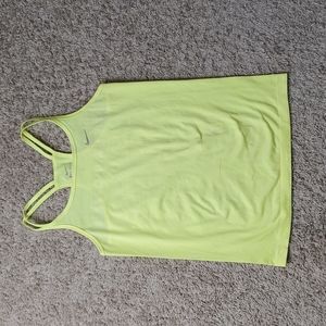 Nike Women tank top sleeveless sport running lightweight hiking gym dri-fit sz S